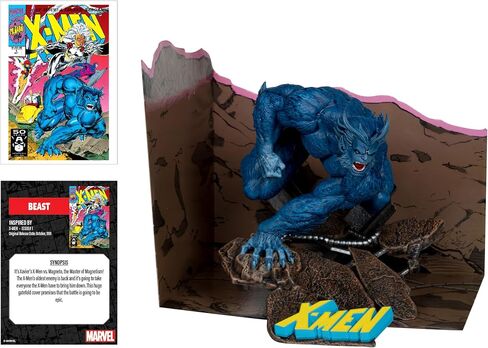 McFarlane Marvel Beast 1:10th Scale Collectible with Scene (X-Men #1) Toys in Saudi Arabia