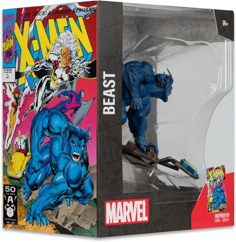 McFarlane Marvel Beast 1:10th Scale Collectible with Scene (X-Men #1) Toys in Saudi Arabia