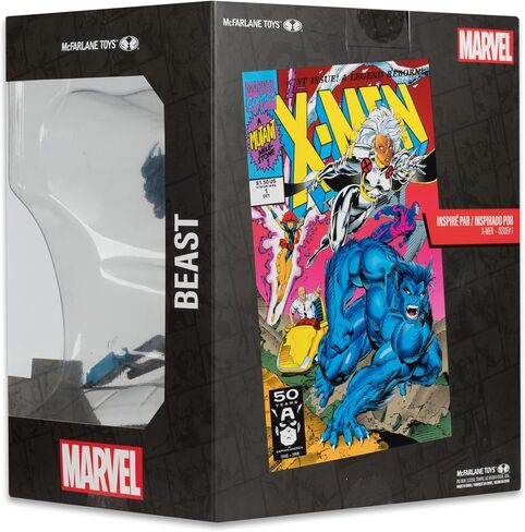 McFarlane Marvel Beast 1:10th Scale Collectible with Scene (X-Men #1) Toys in Saudi Arabia