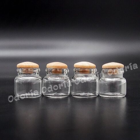 Odoria 1/12 Miniature Glass Jars 4Pcs Dollhouse Decoration Accessories in Saudi Arabia