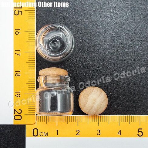 Odoria 1/12 Miniature Glass Jars 4Pcs Dollhouse Decoration Accessories in Saudi Arabia
