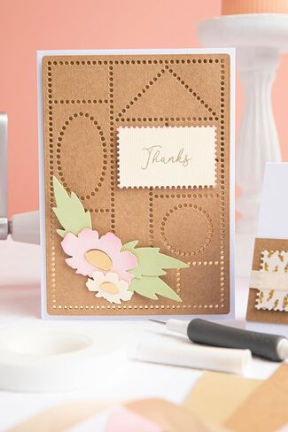 Sizzix Thinlits Die Set - Faux Postage by Eileen Hull in Saudi Arabia