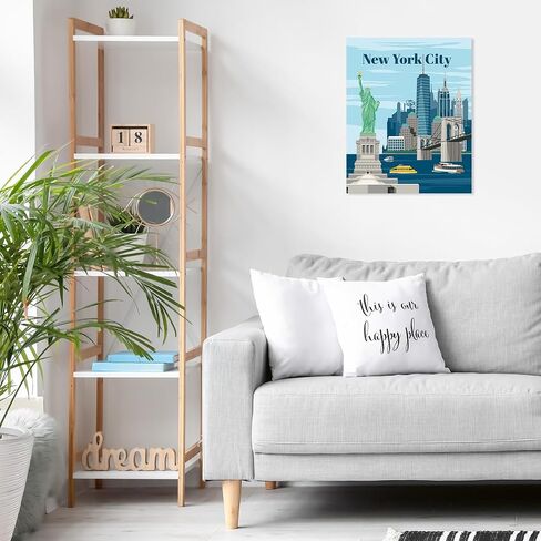 Ravensburger استرخاء Creart New York City Paint by Numbers Kit | هدية فنية مثالية للبالغين وتخفيف التوتر والهواية الإبداعية in Saudi Arabia
