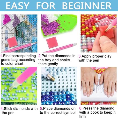 Bloomthread DIY 5D Halloween Ghost and Pumpkin Diamond Painting Kit for Adults – Full Round Drill Horror Diamond Art Kit (12 x 16 Inch) (Ghost-2) in Saudi Arabia