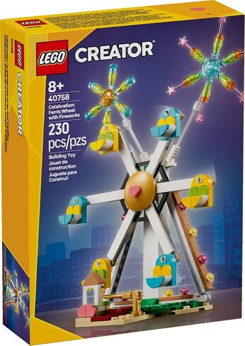 LEGO Creator Celebration Ferris Wheel with Siperorks Building Set 40758 ، 230 VICE in Saudi Arabia