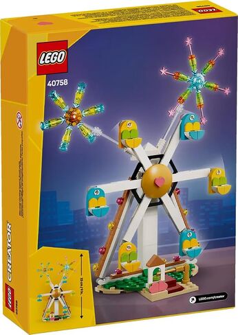 LEGO Creator Celebration Ferris Wheel with Siperorks Building Set 40758 ، 230 VICE in Saudi Arabia
