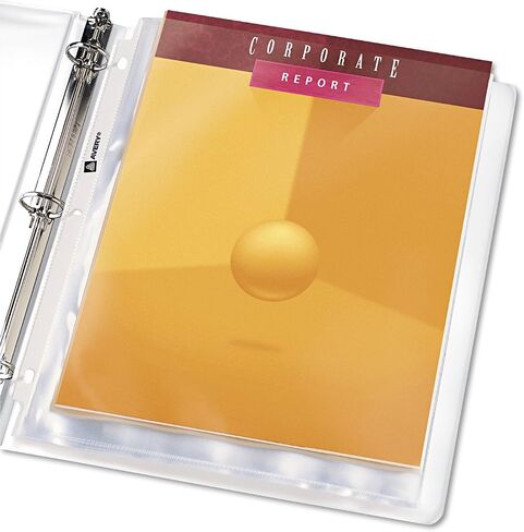 Avery Large Capacity Heavyweight Clear Sheet Protector in Saudi Arabia