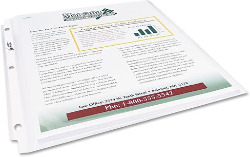 Avery Large Capacity Heavyweight Clear Sheet Protector in Saudi Arabia