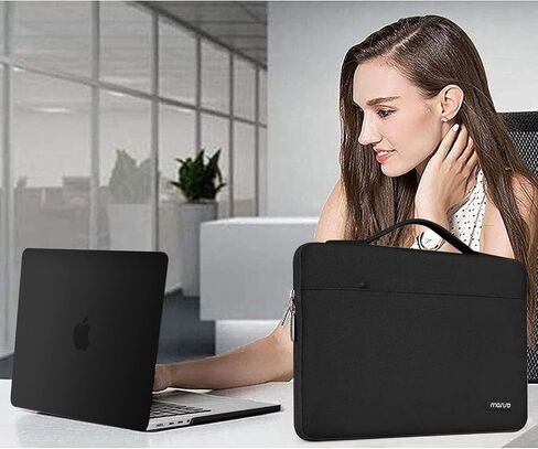 Moseso متوافق مع MacBook Pro 14 بوصة الحالة 2023 2022 2021 M2 A2779 A2442 M1 ، ودعم راحة المعصم لمجموعة لوحة الماوس ومفاتيح مجموعة وحقيبة صعبة وحقيبة الأكمام والوحة المفاتيح البشرة ودوار كاميرا الويب in Saudi Arabia