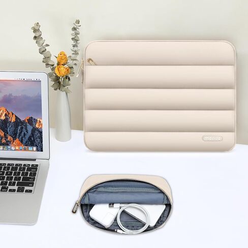 MOSISO Compatible with MacBook Air 13 inch Case 2022-2018 Release A2337 M1 A2179 A1932, Plastic Hard Shell&Keyboard Cover&Screen Protector&Storage Bag&Bag with Small Case, Rock Gray&Sand in Saudi Arabia