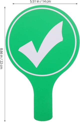 Classroom Voting Paddles Yes or No Double Sided Handy Teacher Classroom Event Supplies Foam Signs True False Paddles for Interaction Auction in Saudi Arabia