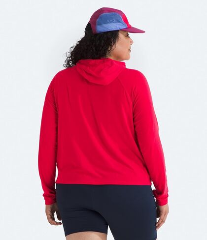 THE NORTH FACE Women's Adventure Sun Hoodie (Standard and Plus Size), White Dune, Large in Saudi Arabia