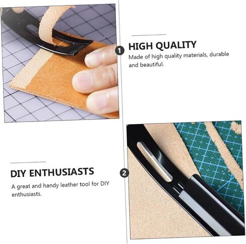 Sewacc Skiver Beveler Tool Leather Skiver Skiver Murvation Leather Geather Tool for DIY in Saudi Arabia