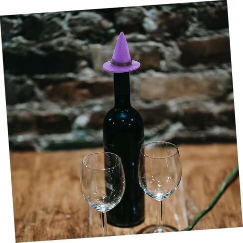 Halloween Witch Hat Mini Wizard Hat Miniature Witch Hat Dollhouse Broom Small Wizard Hat Witch Hat Cake in Saudi Arabia