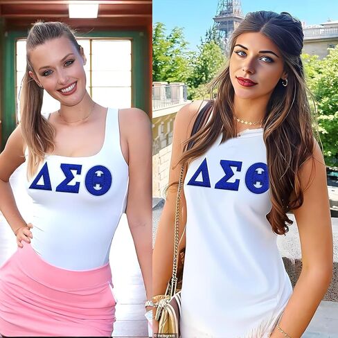 4.5 "الحديد على بقع الحرف اليوناني الأزرق تشنيل الحروف اليونانية من نادي نادي اليونانية بقع نسائية للملابس/سترة/اسكواش/حقيبة (زرقاء ، سيجما) in Kuwait