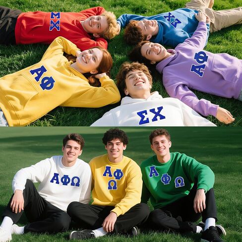 4.5 "الحديد على بقع الحرف اليوناني الأزرق تشنيل الحروف اليونانية من نادي نادي اليونانية بقع نسائية للملابس/سترة/اسكواش/حقيبة (زرقاء ، سيجما) in Kuwait