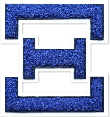 4.5 "الحديد على بقع الحرف اليوناني الأزرق تشنيل الحروف اليونانية من نادي نادي اليونانية بقع نسائية للملابس/سترة/اسكواش/حقيبة (زرقاء ، سيجما) in Kuwait