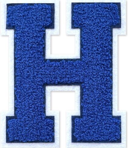 4.5" Iron on Greek Letter Patches Blue Chenille Greek Letters Sorority Greek Patches Sorority Gift for Clothing/Jacket/Varsity/Bag (Blue, Sigma) in Saudi Arabia