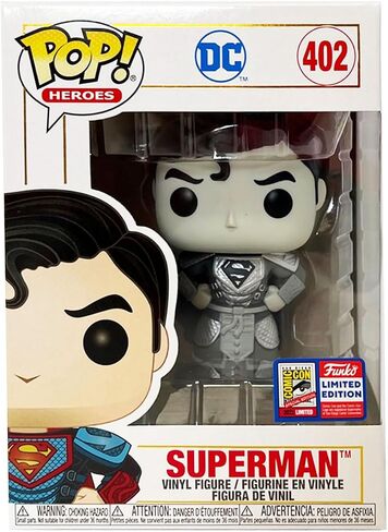 Funko Pop DC Imperial Heroes (Monochrome) Superman Vinyl Figurine, 64356 in Saudi Arabia