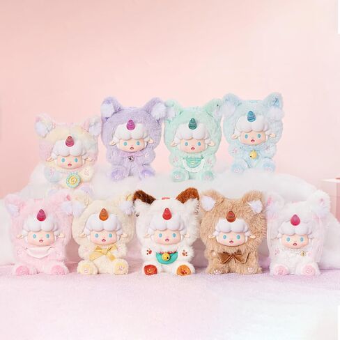 TOP TOY Gyun Candy Land Plush Blind Box 1 Pack – Cute Cat Lamb Collectible Figures, Soft 15cm Plush Toy, Random Surprise Birthday Gift for Girls and Kids in Saudi Arabia