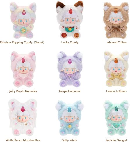 TOP TOY Gyun Candy Land Plush Blind Box 1 Pack – Cute Cat Lamb Collectible Figures, Soft 15cm Plush Toy, Random Surprise Birthday Gift for Girls and Kids in Saudi Arabia