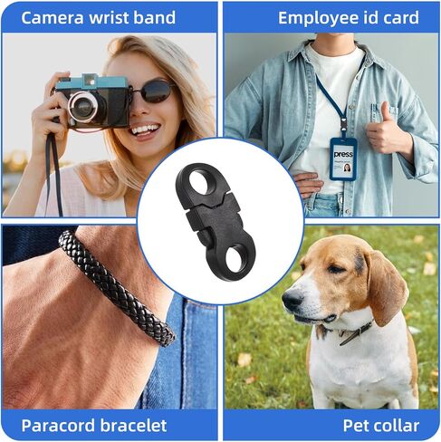 25 Pack Mini Safety Breakaway Buckles Plastic Buckle Clips 6mm Side Release Plastic Buckle Paracord Bracelet Buckles for Paracord Bracelet Clasp Anklet Braided Necklace Cameras Strap DIY Crafts in Saudi Arabia