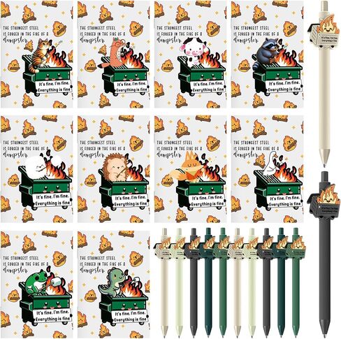 ea saste 100 pcs umbster fire Animal Funder Pocket Procal Noteboort Abs Proint Affective Histurity Christmas Supports Gifts Bulk Emergency Fansers Week Gift for Assorian Moster Medical Assistant Assistant in Saudi Arabia
