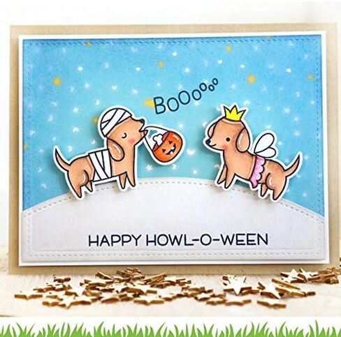 Lawn Fawn Happy Howloween Stamps (LF1206) وموت (LF1207) in Saudi Arabia