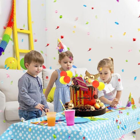 Wizard Cake Decorations, Wizard Cake Topper, Cupcake Decorations with Mini Balls, Magical School Birthday Cake Topper for Kids Boys Girls Friends Birthday Party Supplies in Saudi Arabia
