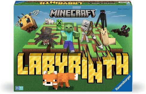 Ravensburger 24684 - Minecraft Labyrinth - The Classic Game for 2-4 Players Aged 7+ with Characters and Objects from The Minecraft Computer Game in Saudi Arabia