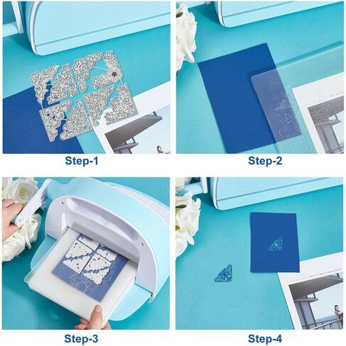 UNICRAFTALE 17Pc 3D Flower Cutting Dies for Card Making Floral Theme Metal Die Cuts Wedding Flower Leaves Cutting Die for Scrapbooking Embossing Dies Stencil for Paper Album Decoration Card in Saudi Arabia