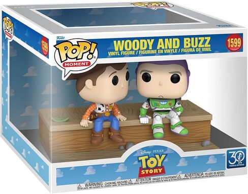 فونكو بوب! اللحظة: قصة لعبة الثلاثين - الذكرى السنوية - Woody و Buzz - شخصية فينيل قابلة للتحصيل - فكرة الهدية - البضائع الرسمية - ألعاب للأطفال والكبار - مشجعي الأفلام - نموذج نموذج لهواة جمع العملات in Saudi Arabia