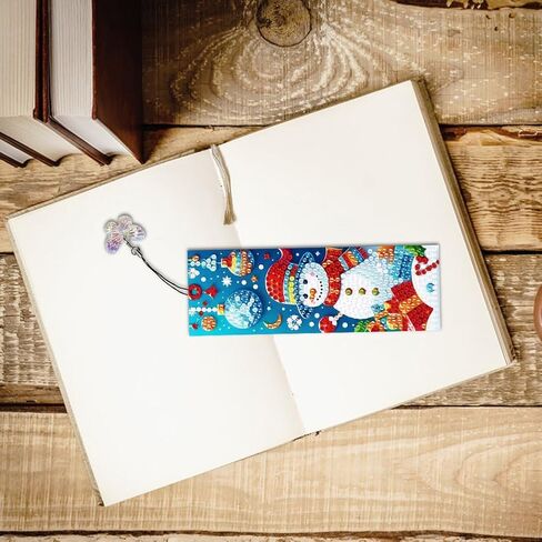3pcs Diamond Art Workmarks DIY Christmas Trees Diamond Paints Purchmbks for البالغين لعشاق المبتدئين الحرف اليدوية DIY ، هدية عيد ميلاد عيد الميلاد الجديد. in Kuwait