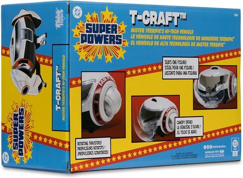 McFarlane Toys-DC Super Powers T-Craft Mr. Terrific's Hi-Tech Meath (Superman Movie) in Saudi Arabia