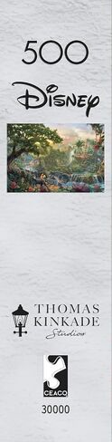 Ceaco - Silver Select - Disney - The Jungle Book - 500 قطعة لغز - لغز صعب مثالي لليالي اللعبة - الحجم النهائي هو 21.25 × 15 in Saudi Arabia