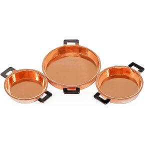 Odoria 1/12 Miniature Pans 3pcs ملحقات الديكور دمية in Kuwait