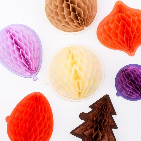 14 عبوات قرص قرص العسل منصات الحرف اليدوية لـ DIY 3D Craft و POT-UP ، وسادة ورق أنسجة قرص العسل لتزيين صناعة البطاقات ، والألوان المتنوعة 30 طبقة ميني 2 سم غراء (8.3 × 5.8 بوصة) in Kuwait