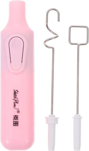 EXCEART Electric Gouache Paint Mixer - Handheld Pigment Stirrer for Art Painting, Quick and Even Color Mixing, Pink in Saudi Arabia