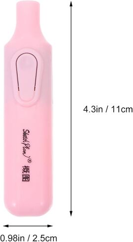 EXCEART Electric Gouache Paint Mixer - Handheld Pigment Stirrer for Art Painting, Quick and Even Color Mixing, Pink in Saudi Arabia