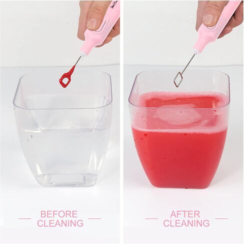EXCEART Electric Gouache Paint Mixer - Handheld Pigment Stirrer for Art Painting, Quick and Even Color Mixing, Pink in Saudi Arabia