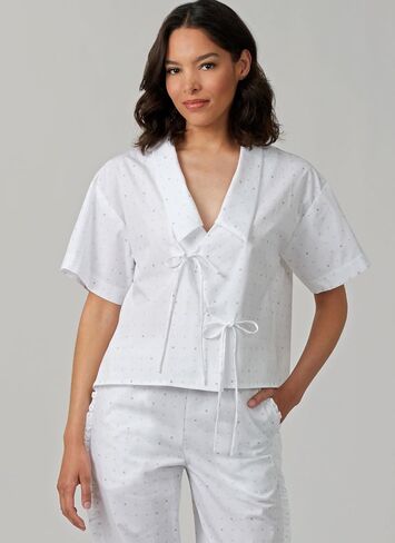 McCall's M8612AA Misses' Pajama Shirt and Shorts Sewing Pattern Packet, Design Code M8612, Sizes XS-S-M-L-XL in Saudi Arabia