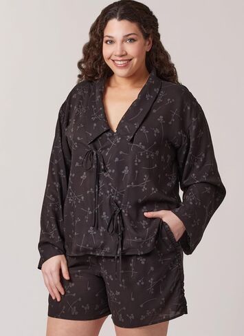 McCall's M8612AA Misses' Pajama Shirt and Shorts Sewing Pattern Packet, Design Code M8612, Sizes XS-S-M-L-XL in Saudi Arabia