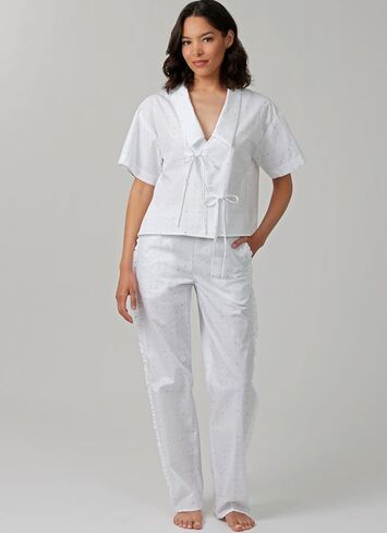 McCall's M8612AA Misses' Pajama Shirt and Shorts Sewing Pattern Packet, Design Code M8612, Sizes XS-S-M-L-XL in Saudi Arabia