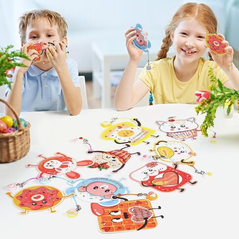 Valentines Cards for Kids Classroom Gifts - 36 Cute Pendant Gifts + 36 Valentines Day Cards for Kids, Valentine's Day Party Favors, Sweet Kids Vday Cards for School Valentines Classroom Exchange in Saudi Arabia