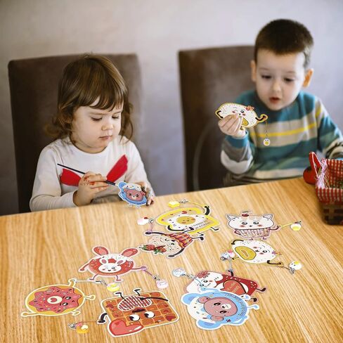 Valentines Cards for Kids Classroom Gifts - 36 Cute Pendant Gifts + 36 Valentines Day Cards for Kids, Valentine's Day Party Favors, Sweet Kids Vday Cards for School Valentines Classroom Exchange in Saudi Arabia