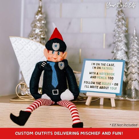 2025 elf Kit - 24 Day elf kit for Christmas Holiday Countdown ، Props Elf Props ، أنشطة ماكرة ، ألعاب ، أذى ، ملابس ، و KIT ANTICS 1 KID in Saudi Arabia