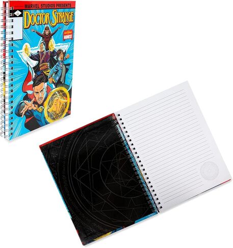 Marvel Studios Doctor Strange in the Multiverse of Madness Hard Cover Notebook | Bound Sketchbook Journal ، Notepad مع ورق مبطن ، كتابة مذكرات السفر | اللوازم المدرسية للكلية ، الأعمال in Saudi Arabia