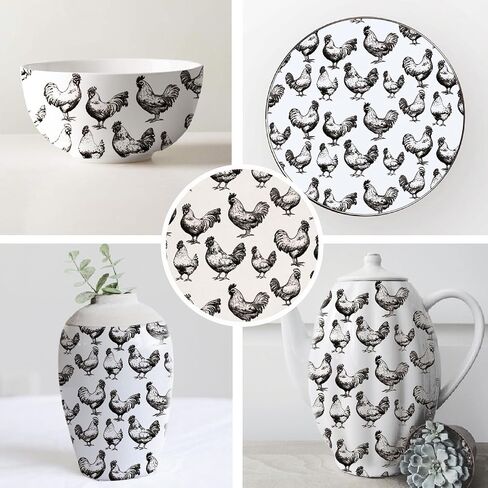 Superdant 4pcs Horse Under Leap Glaze Transfer Transfer Transfer Paper for Clay Ceramic Porcelain Underglaze Transfers for Pottery Monamel Secals Black Underglaze Blage in Saudi Arabia