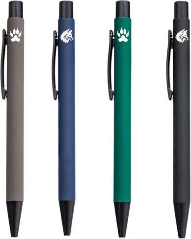 InnoBeta Wolf Gifts for Wolf Lover, Ballpoint Pen Set of 4, Gifts for Wolf Nerd on Birthday, Christmas and any Special Occasion in Saudi Arabia