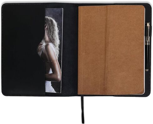 Leather Journal Cover, Leather Notebook Cover, XL Journal Cover- 7.5in x 9.75in in Kuwait
